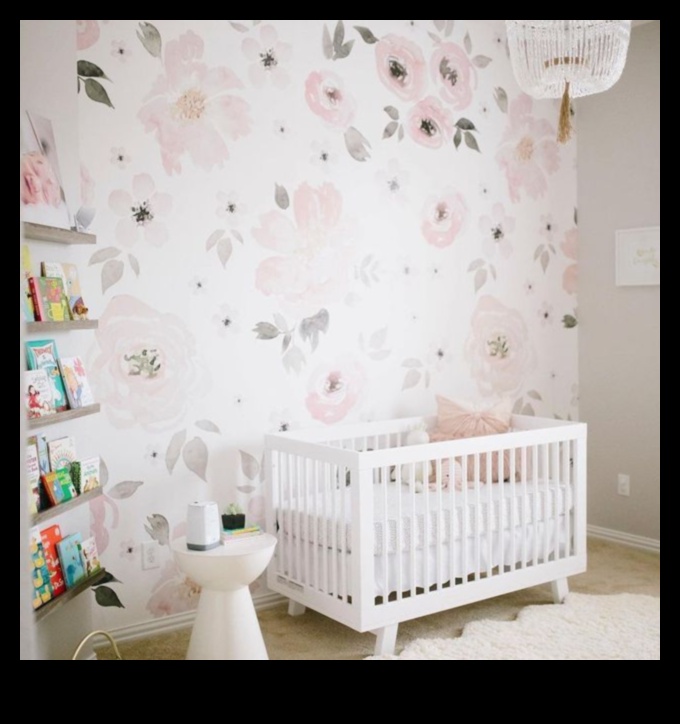 Flori care sărită Decor floral jucăuș pentru pepinieră pentru a stimula dezvoltarea copilului tău 4 Bouncing Blossoms: Decor floral jucăuș pentru pepinieră pentru dezvoltarea bebelușului