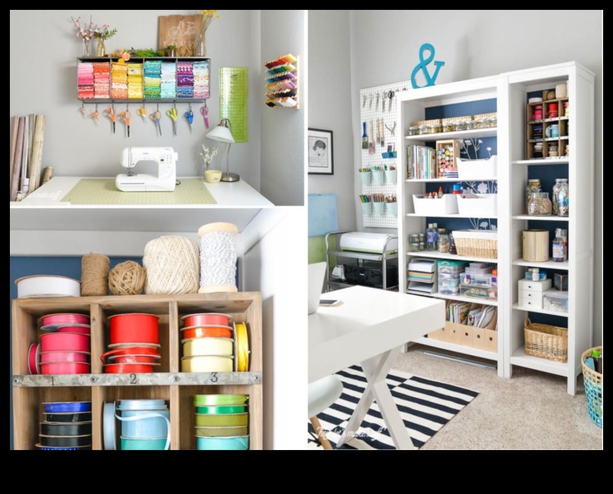 10 soluții de depozitare artizanală pentru casa ta 2 Soluții de depozitare pentru artizanat: organizarea spațiului tău creativ