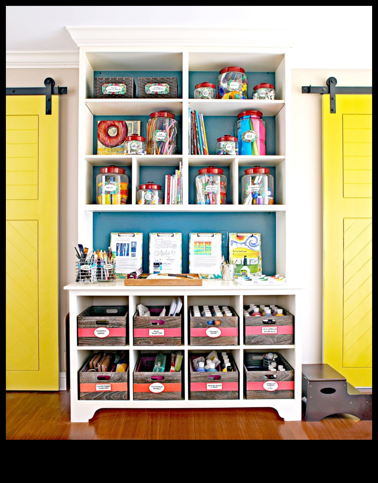 10 soluții de depozitare artizanală pentru casa ta 4 Soluții de depozitare pentru artizanat: organizarea spațiului tău creativ