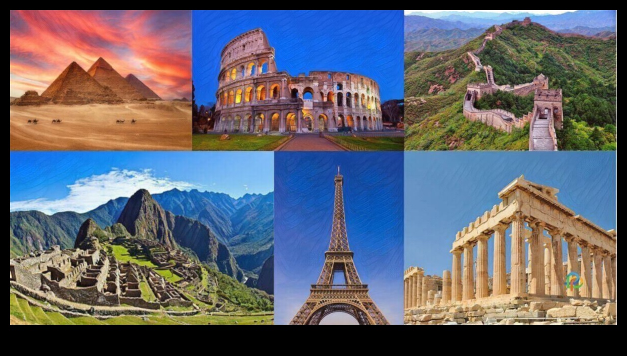 Monumente în timp Un tur al minunilor istorice globale O călătorie prin veacuri, explorând cele mai emblematice repere ale lumii. 5 Monumente în timp: un tur al minunilor istorice globale