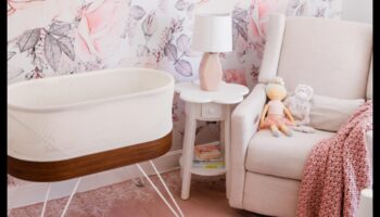 Bouncing Blossoms: Decor floral jucăuș pentru pepinieră pentru dezvoltarea bebelușului