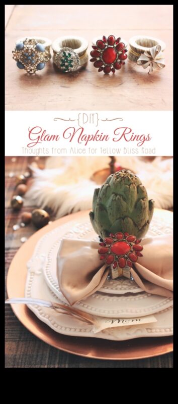 Inele pentru șervețele DIY Papercraft: accente manual pentru setările de masă